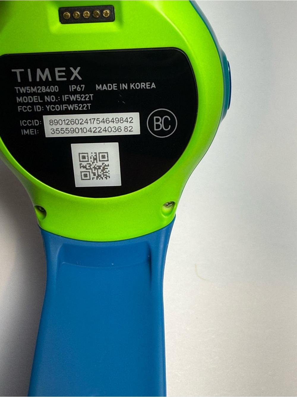Timex Family Connect 4G Fitness Watch (IFW522) Parts Only - Picture 5 of 5